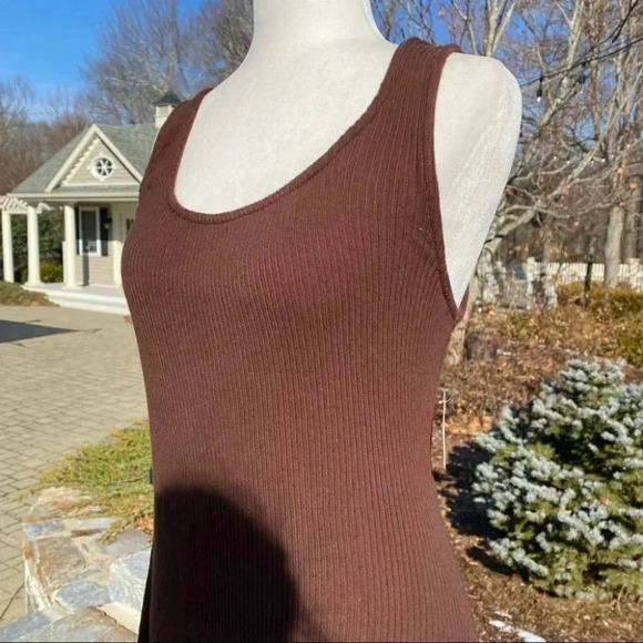 NWT Free People Blaine Set Midi Dress Sweater in Brown 2 Piece Matching XS - Picture 9 of 13